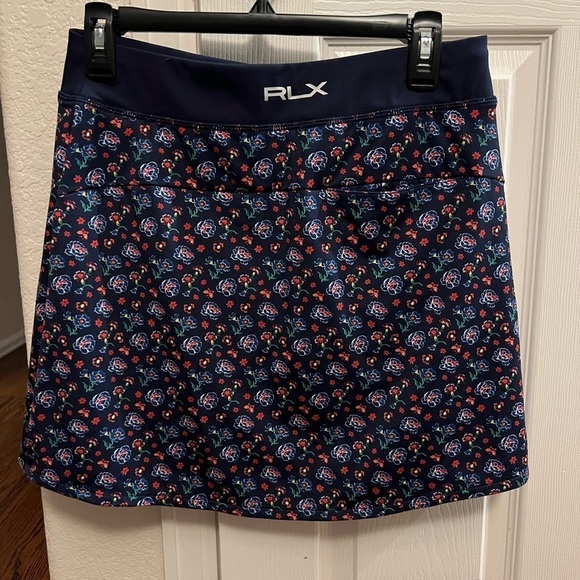 RLX Ralph Lauren | Varsity Floral Print Golf Skort Sz S - Picture 3 of 10